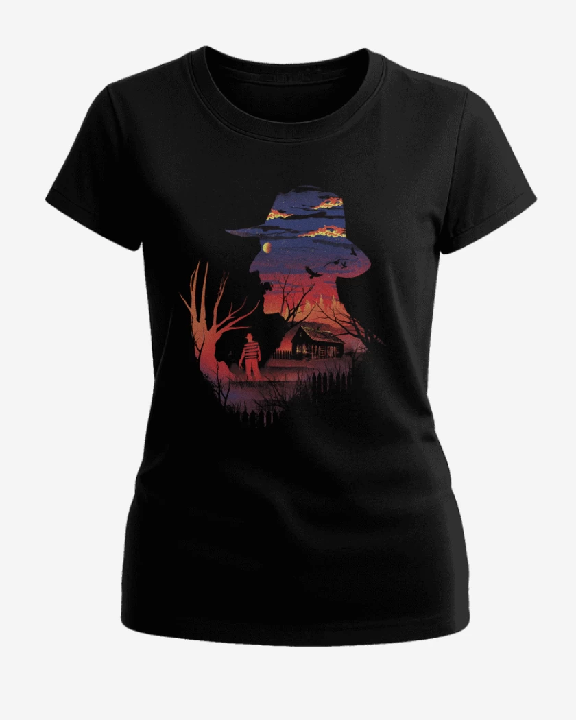 Polera de Mujer Negro de Freddy