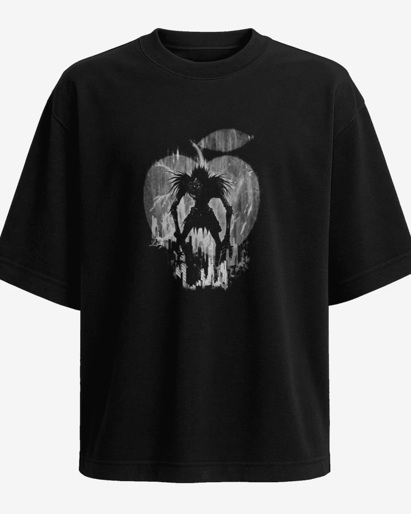 Polera Oversize death note 