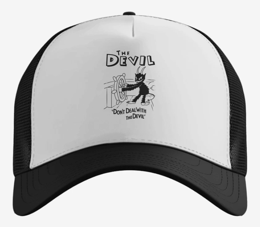 Gorro devil cup head
