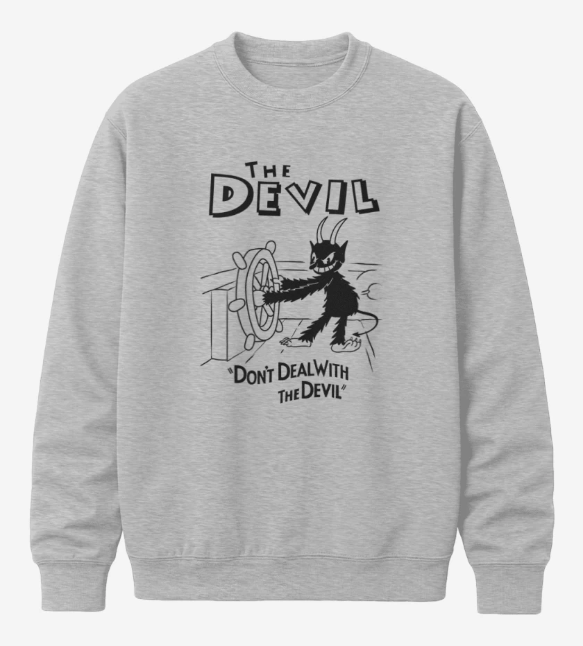 Poleron polo devil cup head
