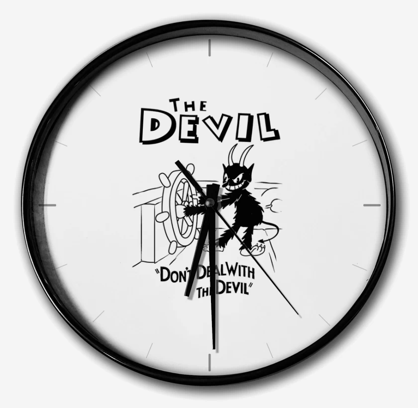 Reloj devil cup head