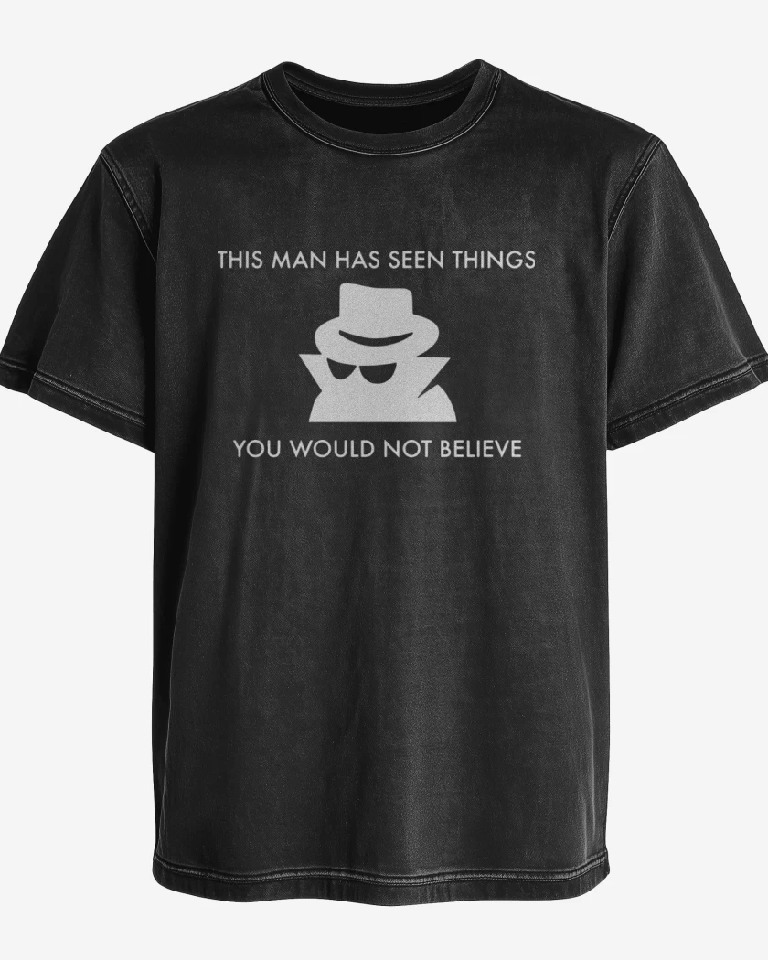 Polera desgastada eh visto cosas