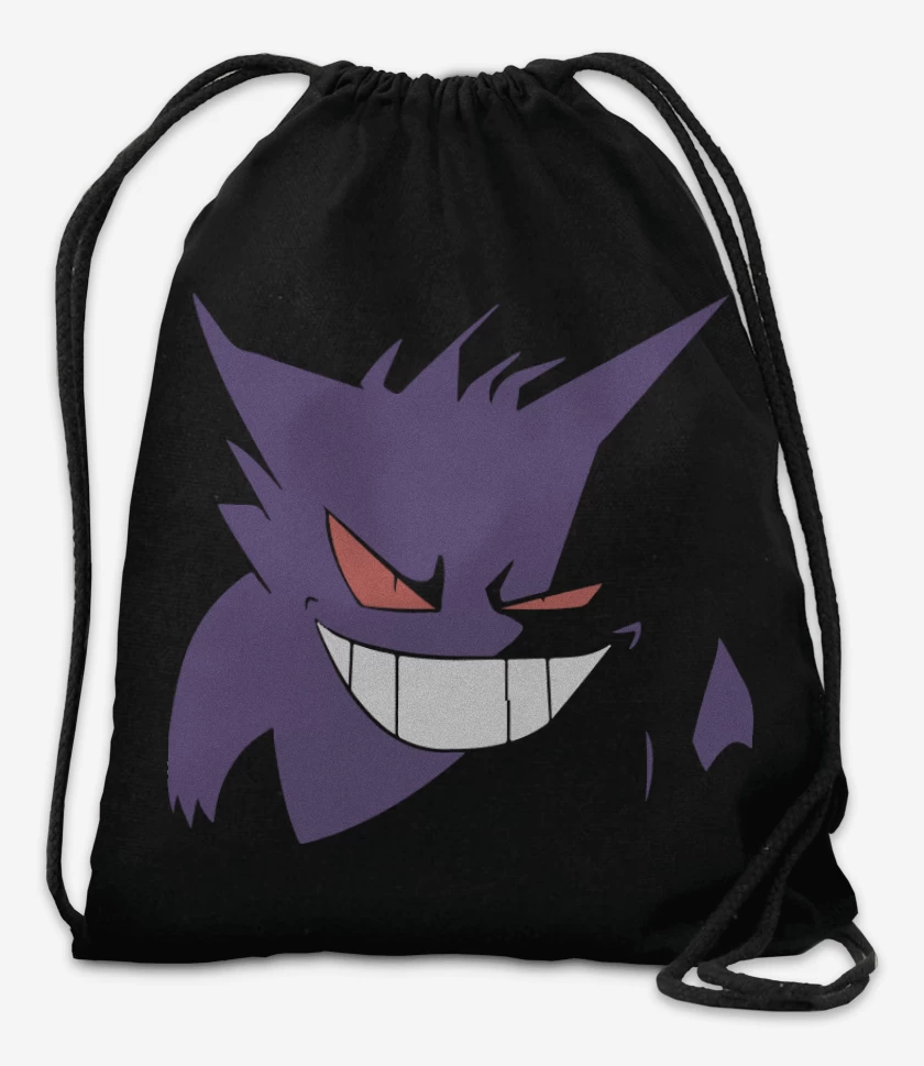 Mochila Negro de Gengar