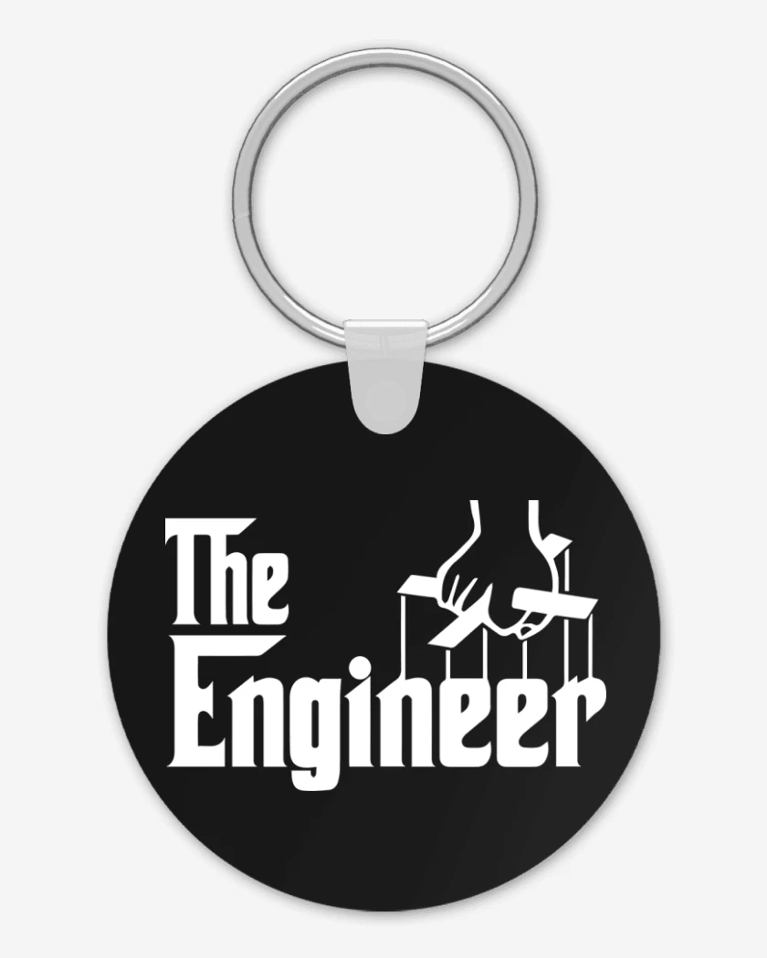 Llavero Negro de the engineer