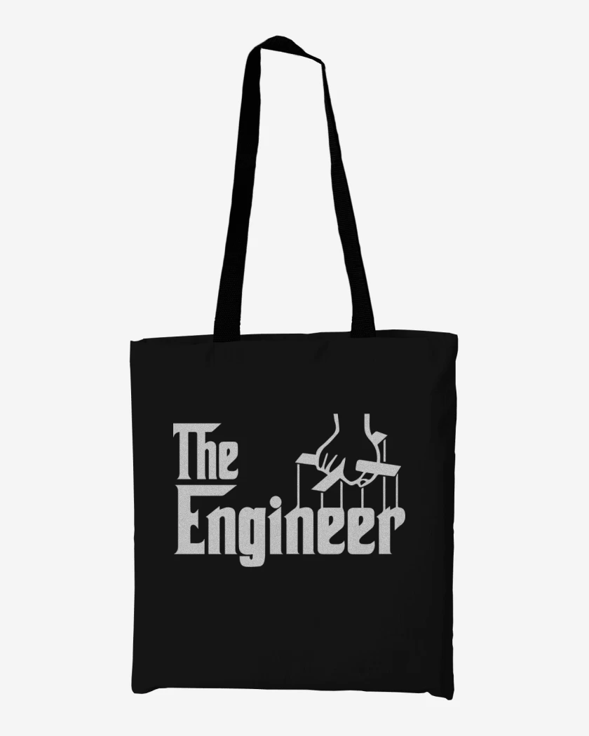 Totebag Negro de the engineer