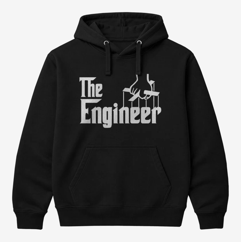 Polerón Canguro Negro de the engineer