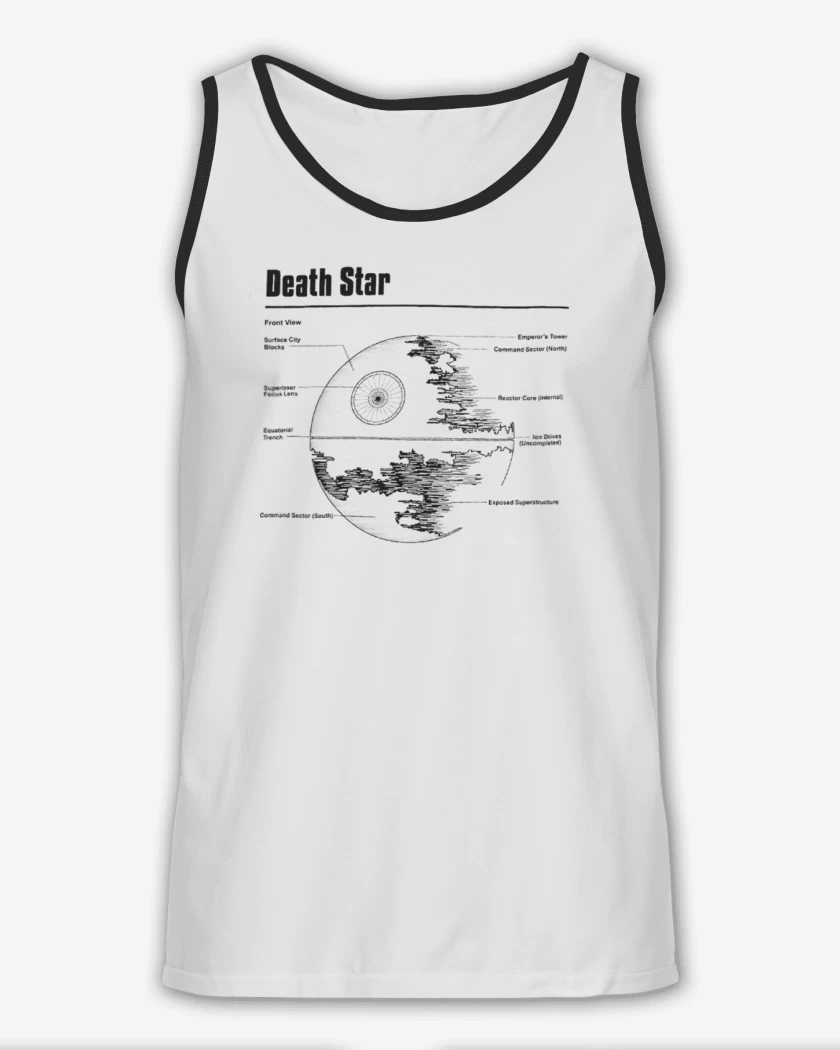 Sudadera Blanco de Death star 