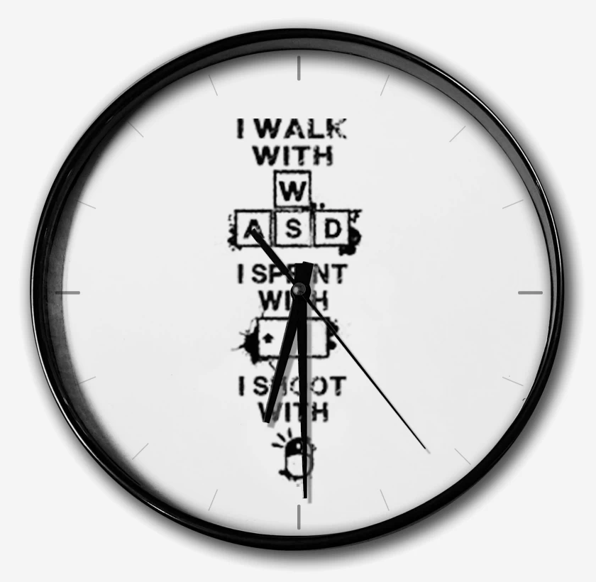 Reloj WASD