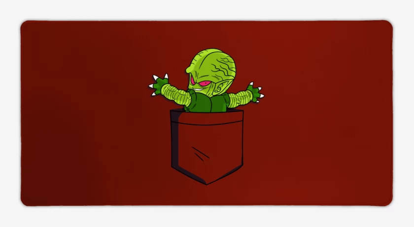 Mouse pad Gamer Rojo de Saibaman