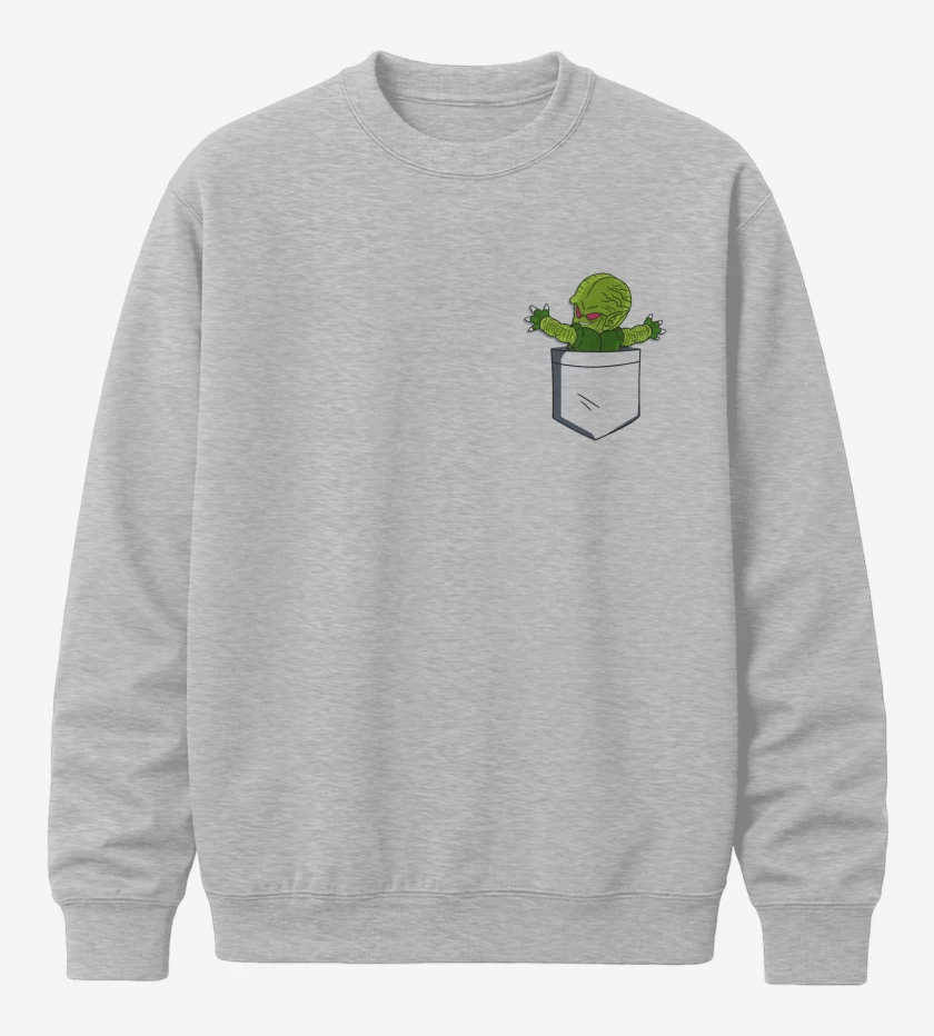Poleron polo Gris Melange de Saibaman