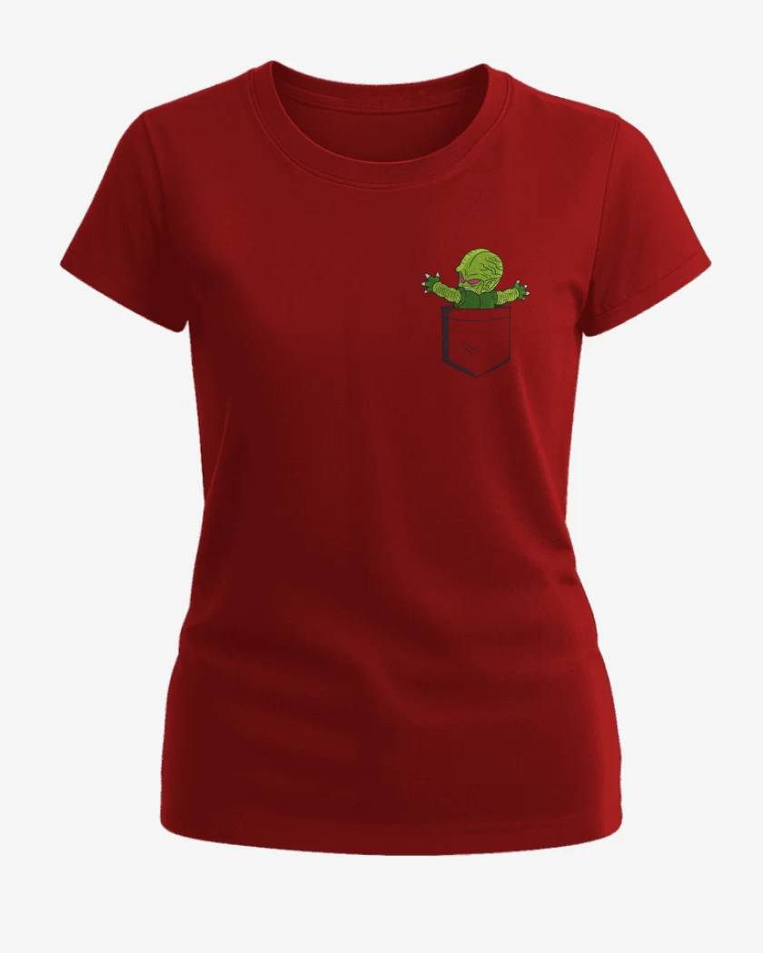 Polera de Mujer Rojo de Saibaman