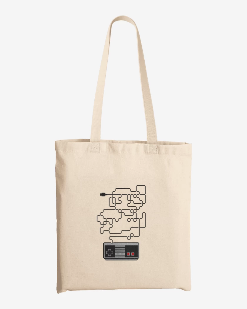 Totebag Super bigote nes