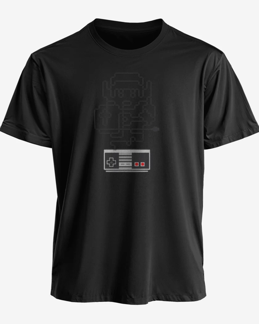 Polera premium Negro de link nes
