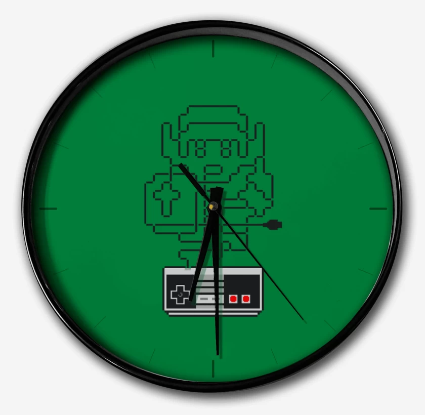 Reloj Verde jade de link nes