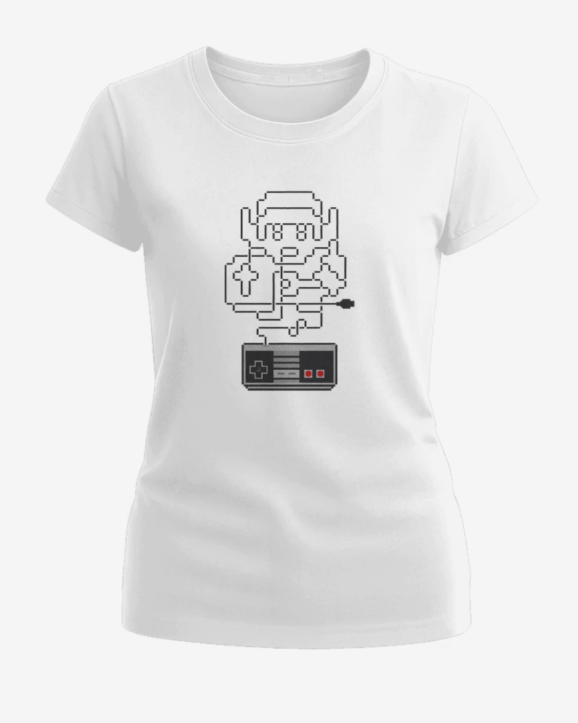 Polera de Mujer Blanco de link nes