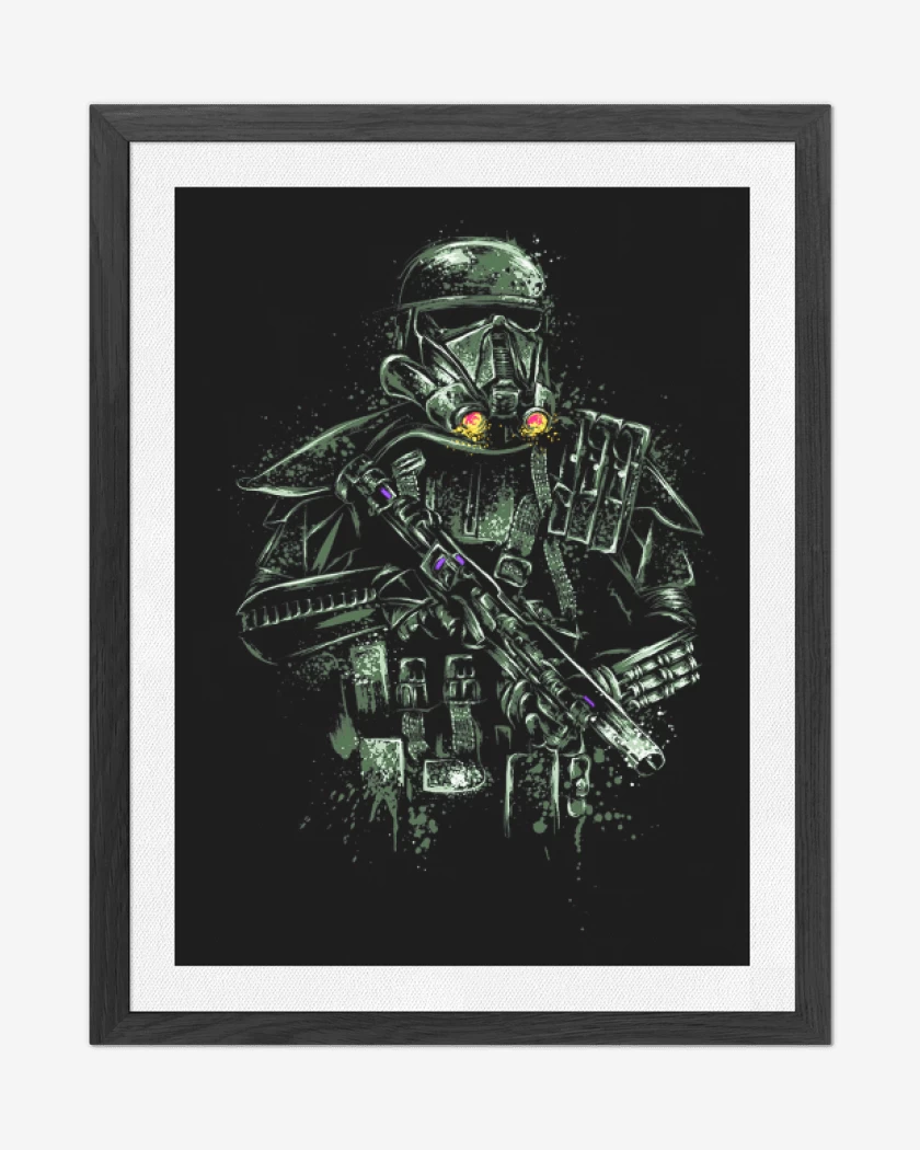 Cuadro decorativo storm trooper full color