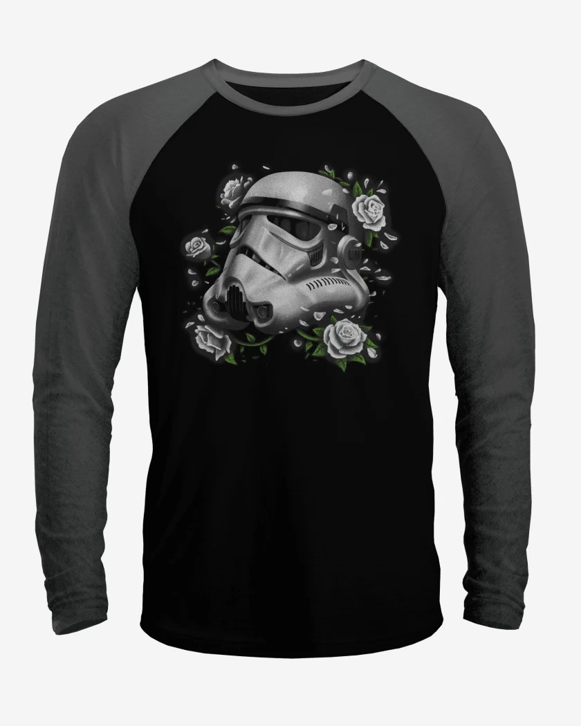 Polera Raglan trooper roses