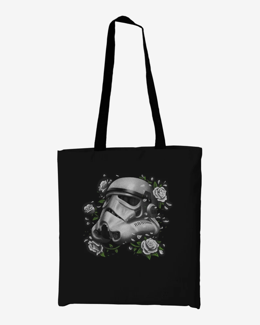 Totebag trooper roses