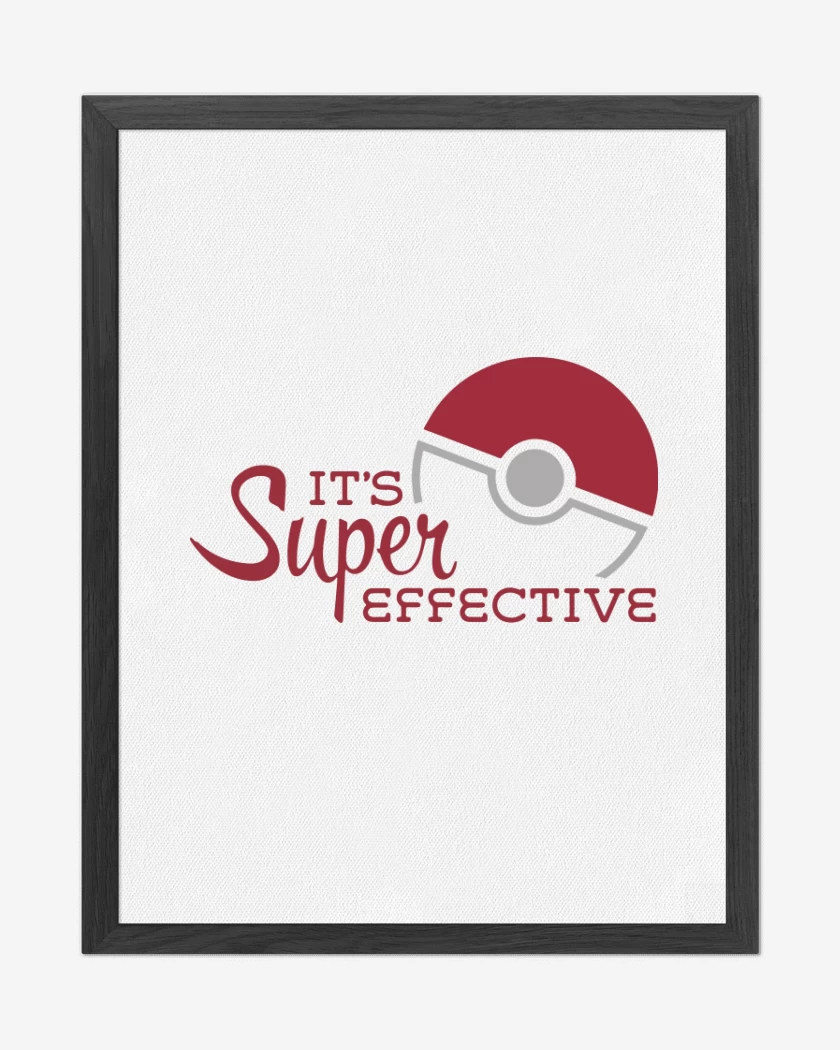 Cuadro decorativo Blanco de Pokeball