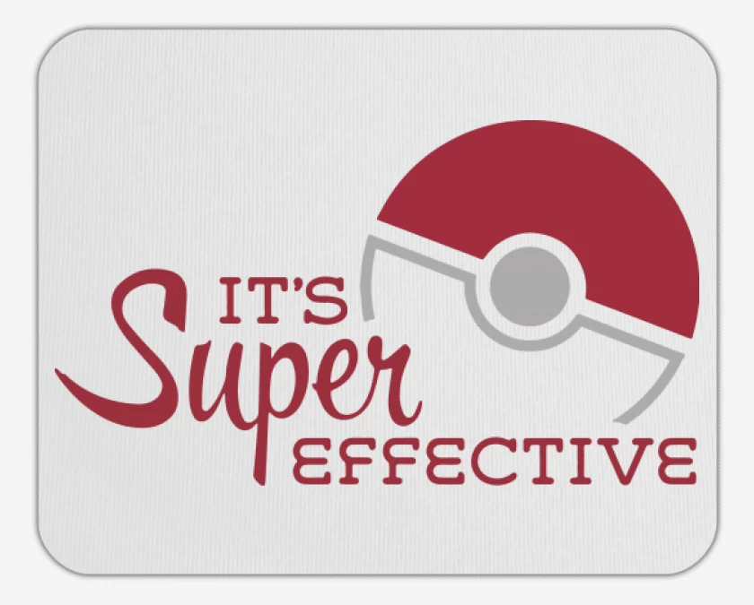 Mousepad Blanco de Pokeball