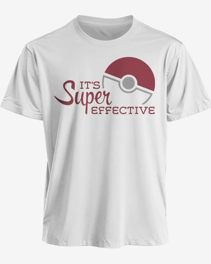 Polera premium Blanco de Pokeball