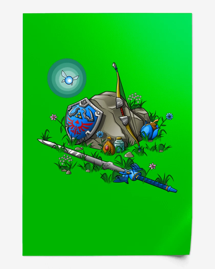 Print Verde jade de Items link