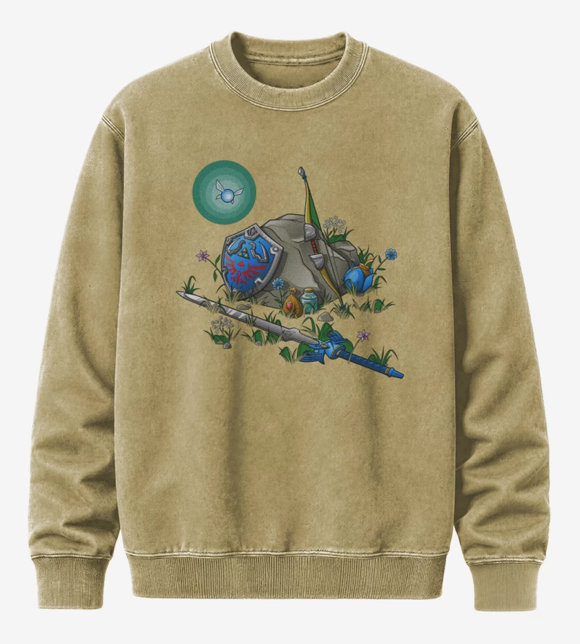 Poleron Polo Acid Wash Beige de Items link