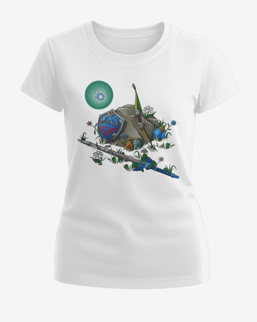 Polera de Mujer Blanco de Items link