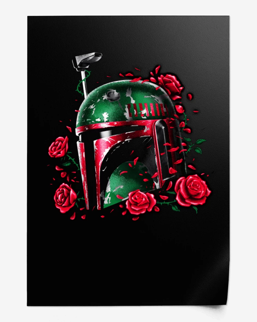 Print boba fett roses