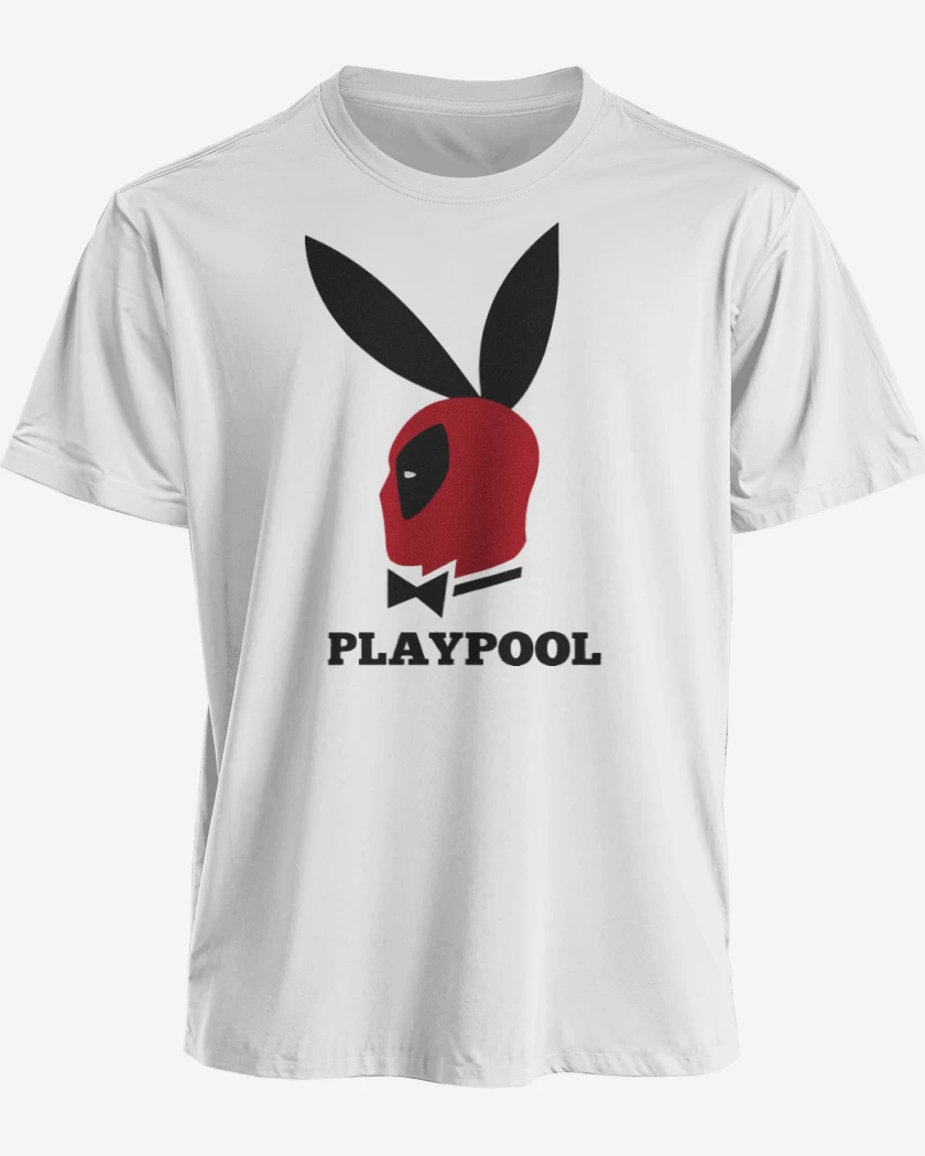 Polera premium Blanco de Play pool