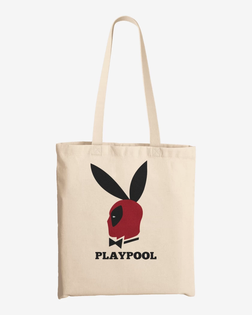 Totebag Blanco de Play pool