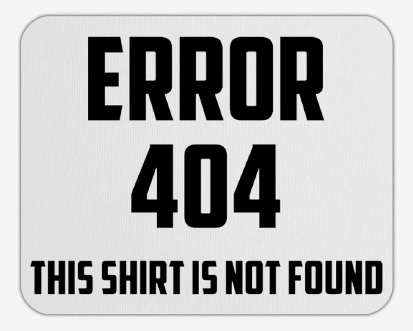 Mousepad Error 404 