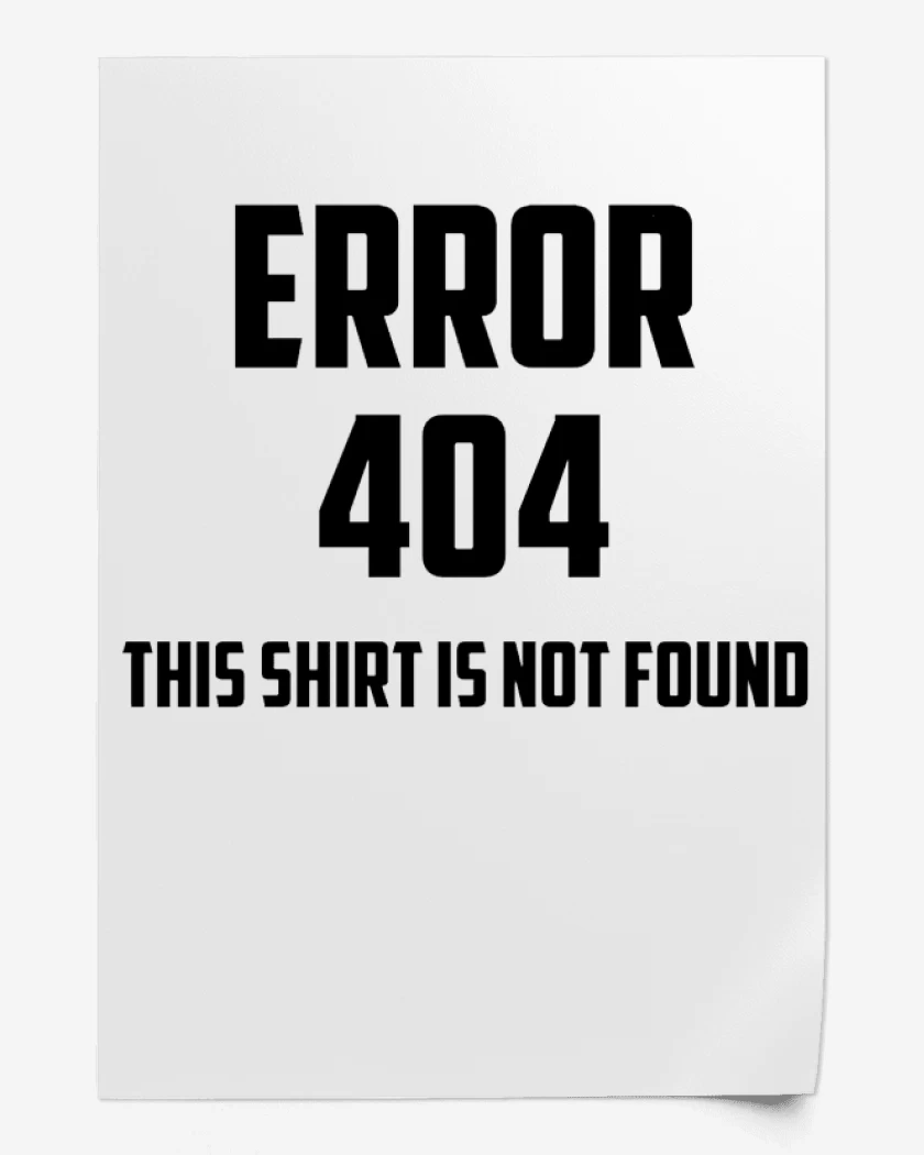 Print Error 404 