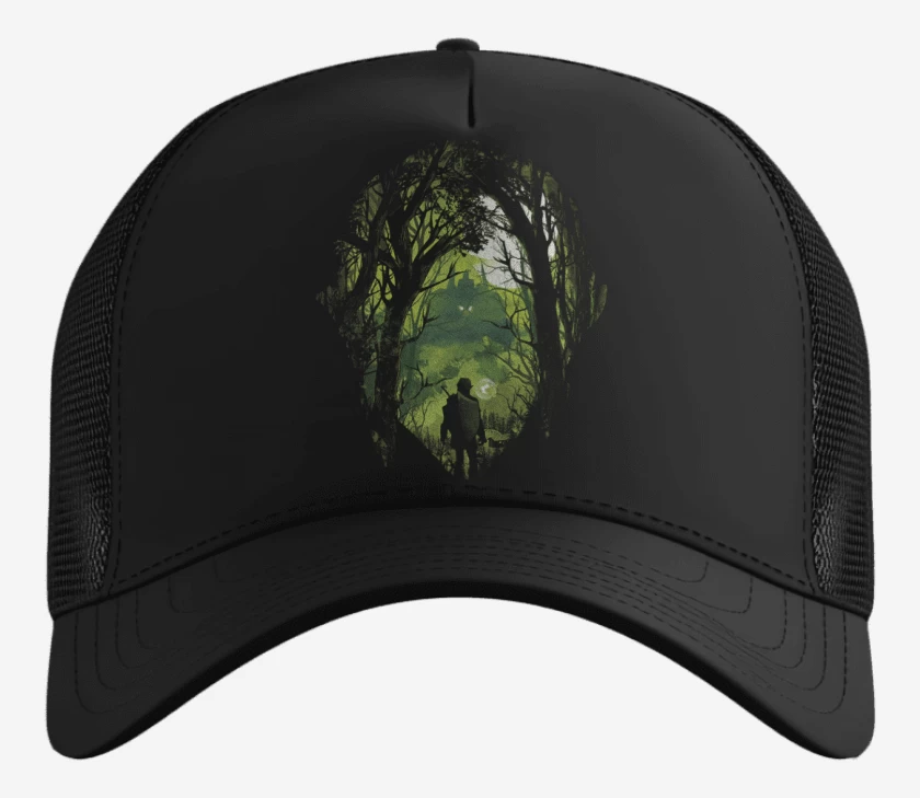Gorro Negro de Link bosque