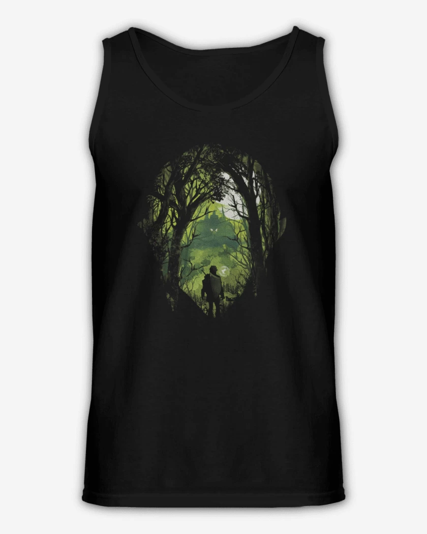 Sudadera Negro de Link bosque
