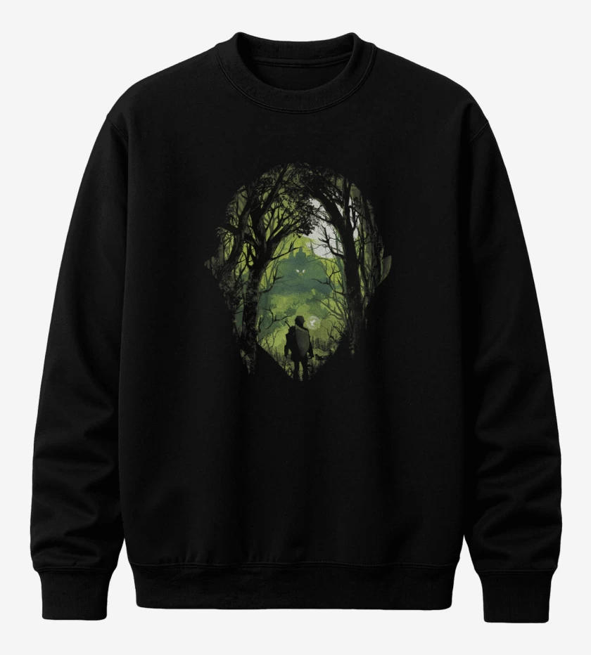 Poleron polo Negro de Link bosque