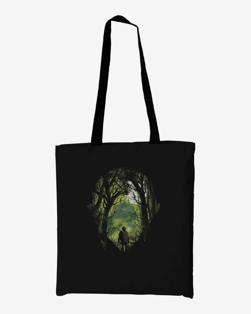 Totebag Negro de Link bosque
