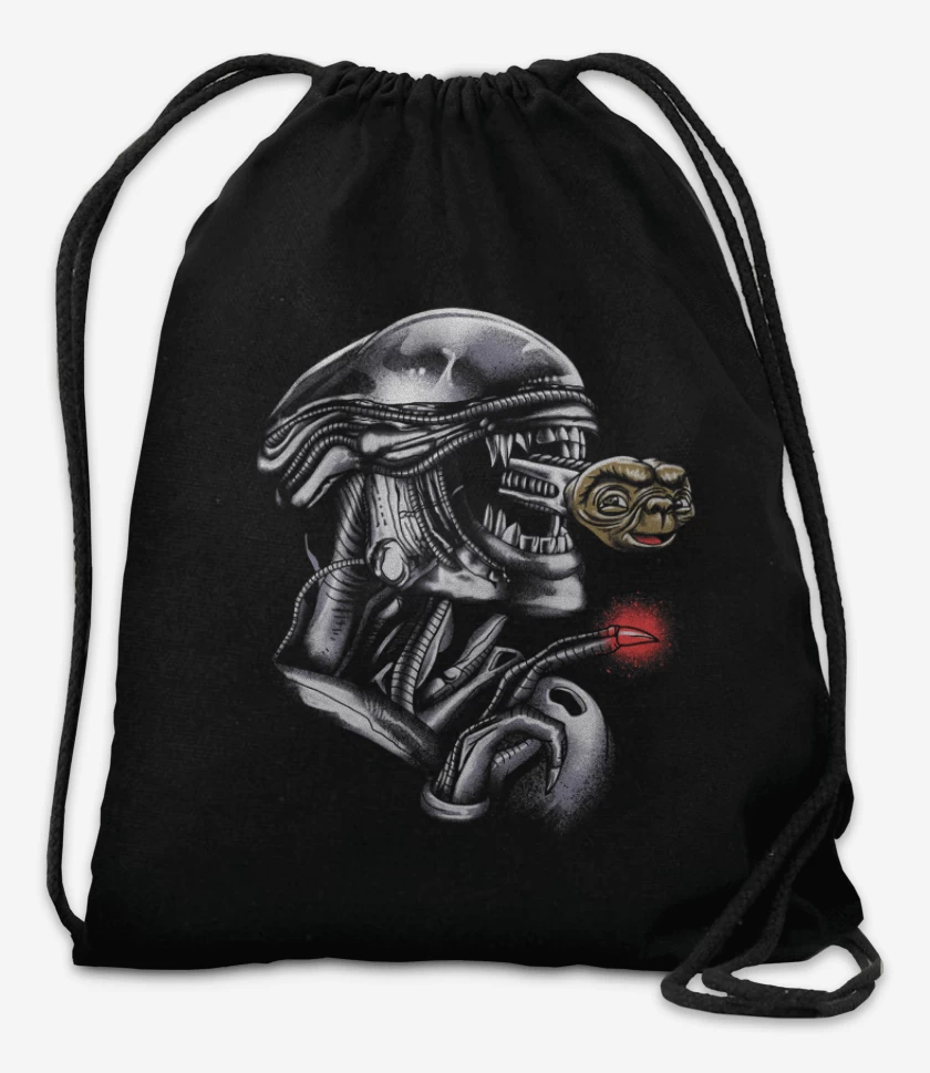 Mochila Negro de Aliens nro 2