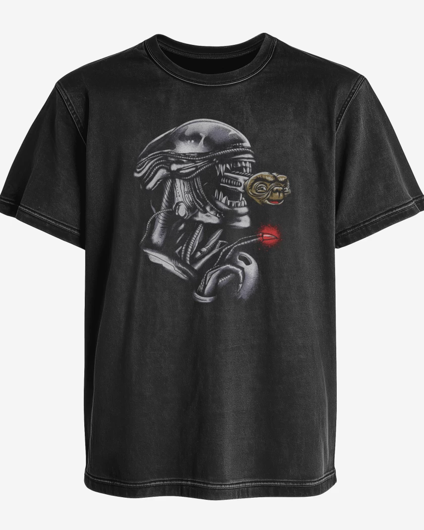Polera desgastada Aliens nro 2