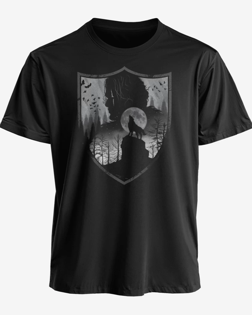 Polera premium Negro de Stark