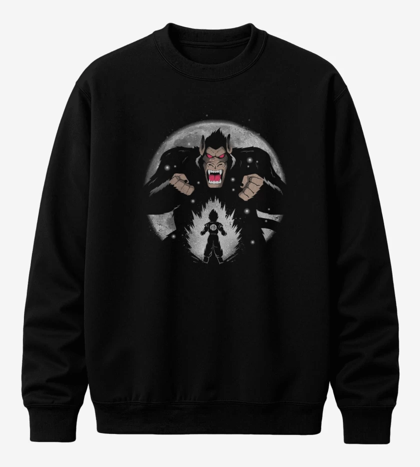 Poleron polo Negro de dbz mono