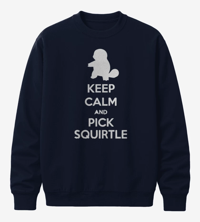 Poleron polo Azul Marino de Pick Squirtle
