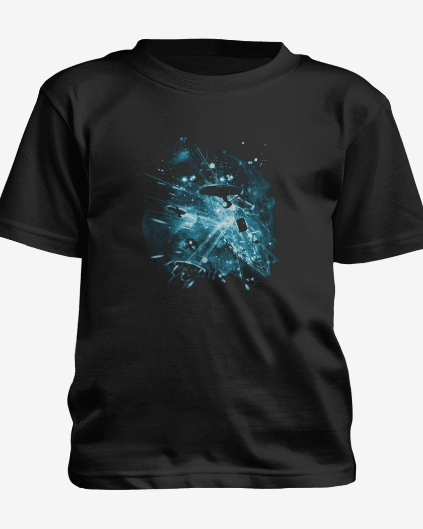 Polera de niño Negro de guerra de las galaxias
