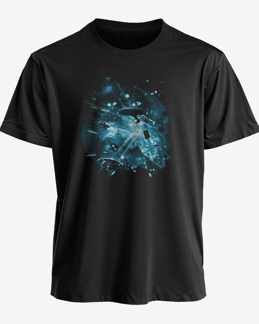 Polera premium Negro de guerra de las galaxias
