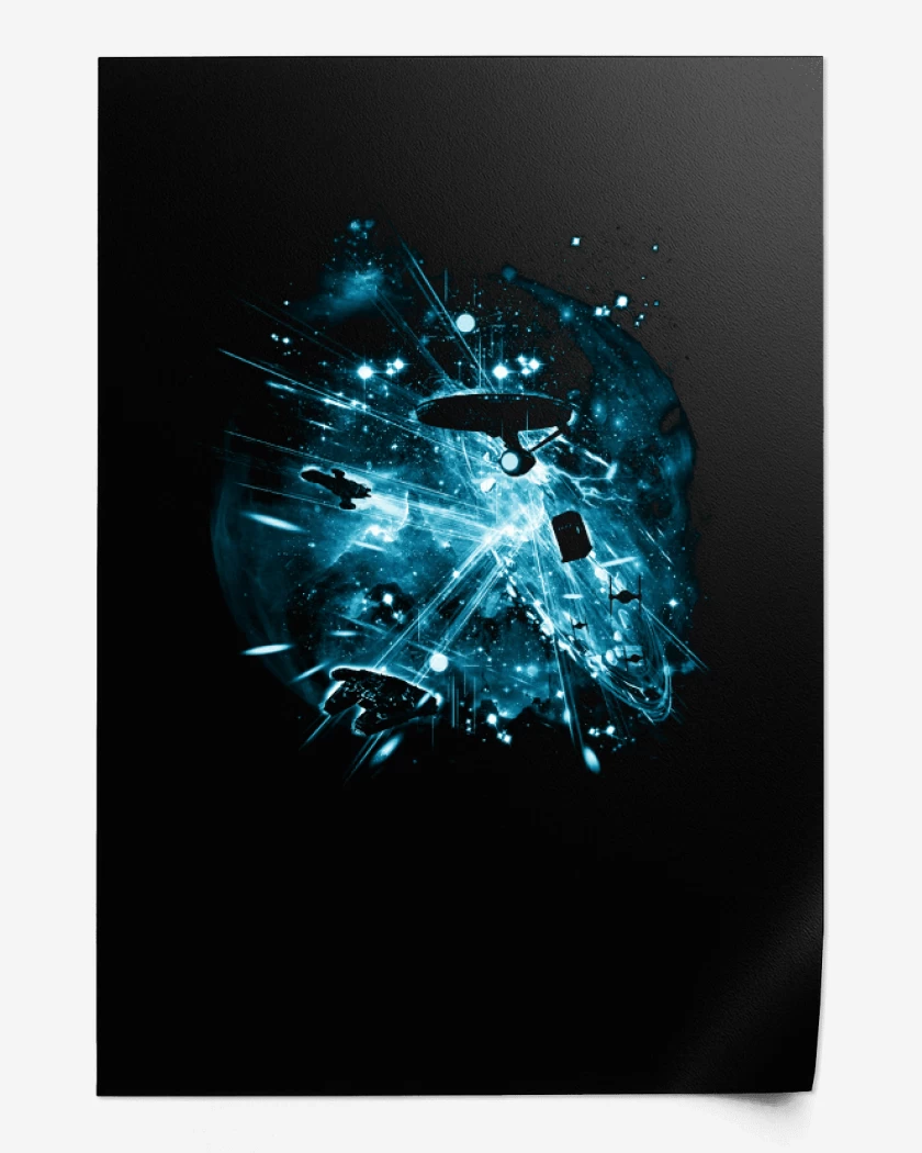 Print guerra de las galaxias