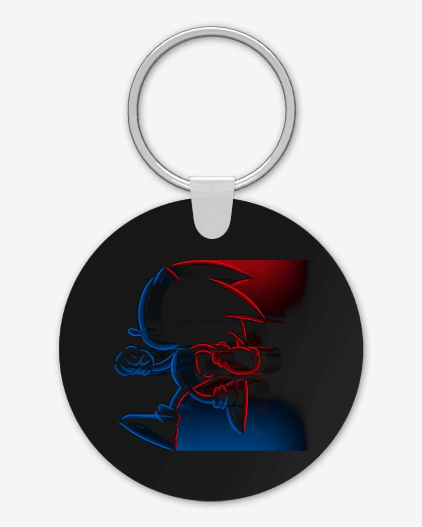 Llavero Negro de Sonic 2