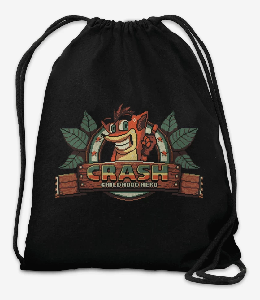Mochila Negro de crash pecho