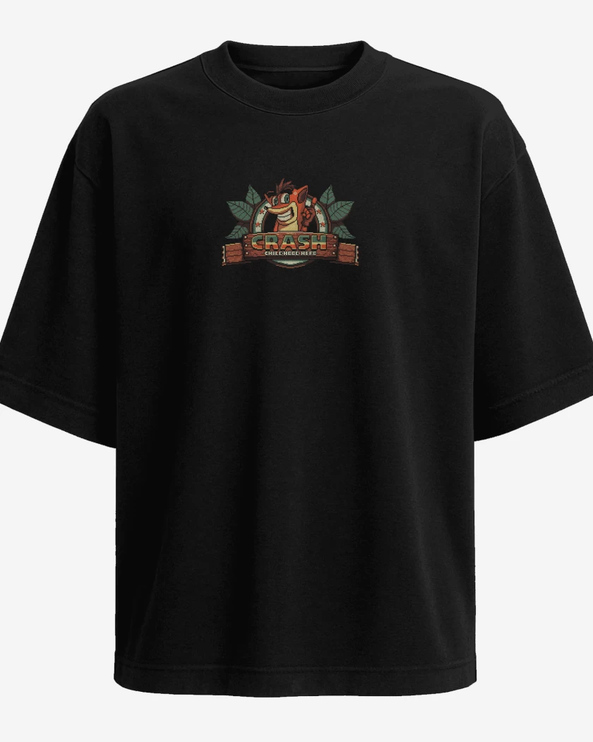 Polera Oversize crash pecho
