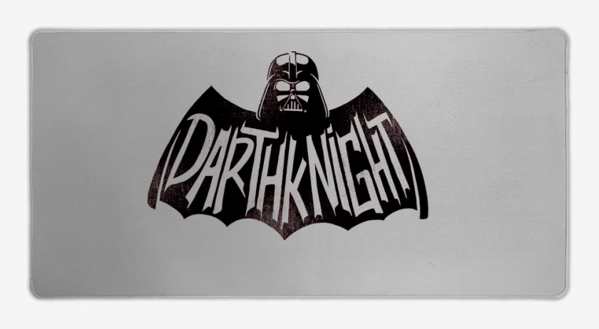 Mouse pad Gamer Gris Melange de Darthknight