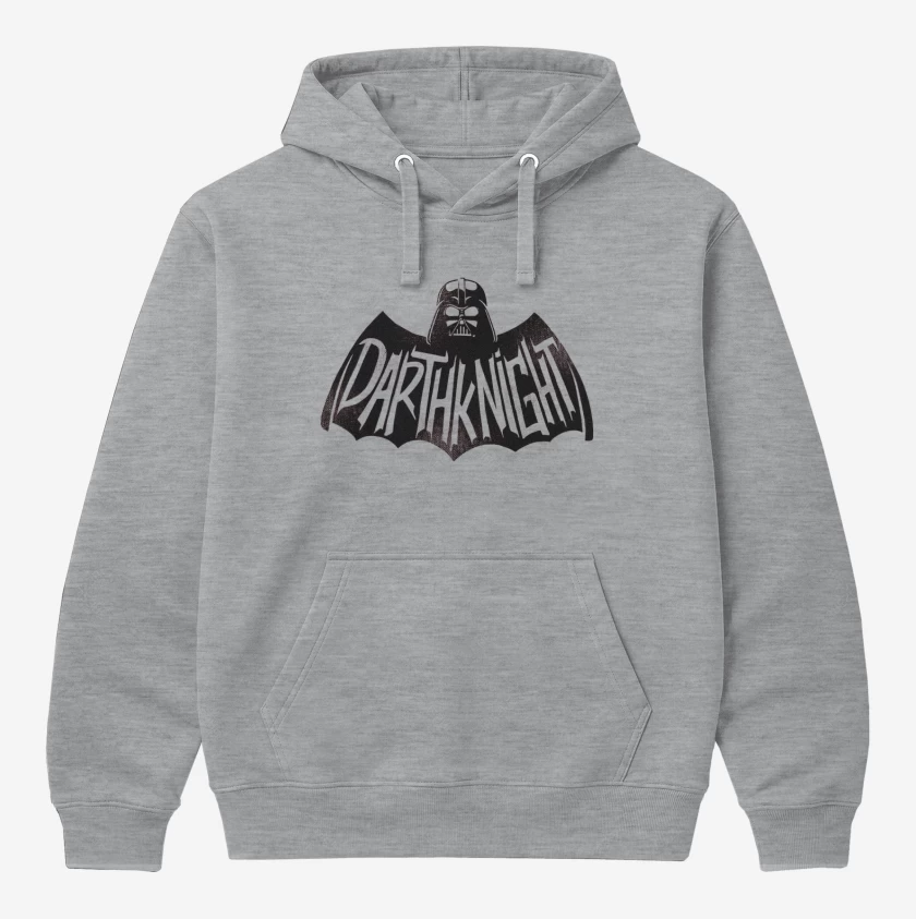 Polerón Canguro Gris Melange de Darthknight